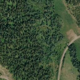 Satellite imagery of Square Butte, CA