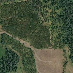 Satellite imagery of Square Butte, CA