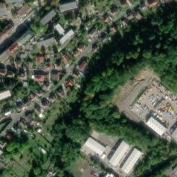 Satellite imagery of [Děčín] factory chimney, CZ