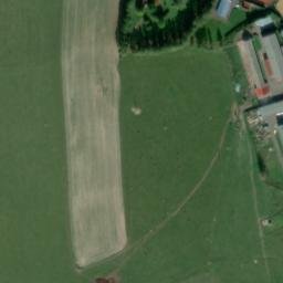 Satellite imagery of [Markvartice u Děčína] church t., CZ