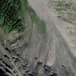 Satellite imagery of Mount Burstall, CA