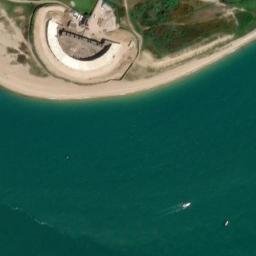 Satellite imagery of Gilkicker Point, GB