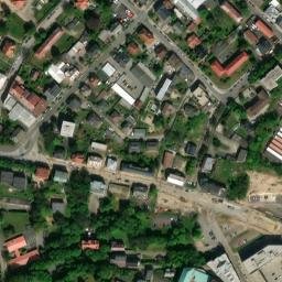 Satellite imagery of Liberec [Liberec] city hall & outlook t., CZ