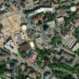 Satellite imagery of [Liberec] church t., CZ