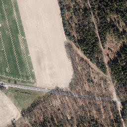 Satellite imagery of Trig point in Thuringia, DE, DE