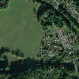 Satellite imagery of [Děčín-Staré Město] former Cotton spinning mill chimney, CZ