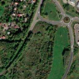 Satellite imagery of Crystalex [Nový Bor] factory chimney, CZ