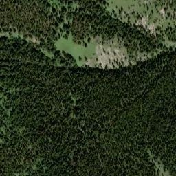 Satellite imagery of Forgetmenot Mountain, CA