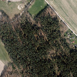Satellite imagery of Trig point in Thuringia, DE, DE