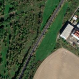 Satellite imagery of Crystalex [Nový Bor] factory chimney, CZ