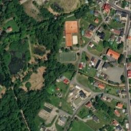Satellite imagery of [Jablonné v Podještědí] church t., CZ