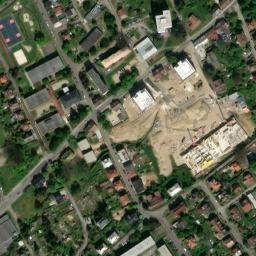 Satellite imagery of [Liberec] former textil factory chimney, CZ