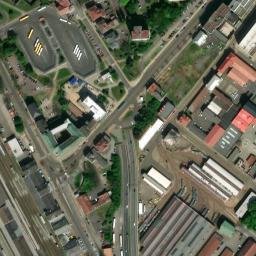Satellite imagery of [Liberec] regional office outlook t., CZ