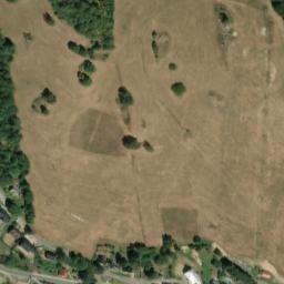 Satellite imagery of [Albrechtice v Jizerských horách] church t., CZ