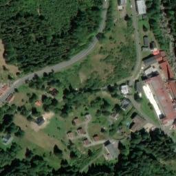 Satellite imagery of [Kořenov-Polubný] former textil factory chimney, CZ