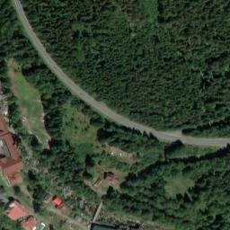 Satellite imagery of [Kořenov-Polubný] former textil factory chimney, CZ