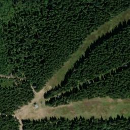 Satellite imagery of Čertova hora, CZ