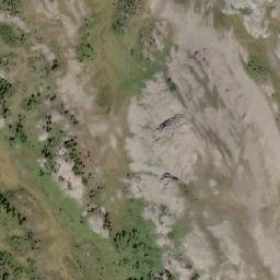 Satellite imagery of Burstall Pass, CA