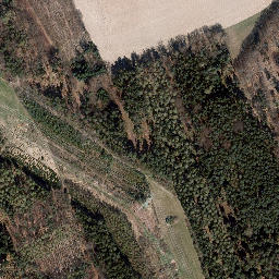 Satellite imagery of Trig point in Thuringia, DE, DE