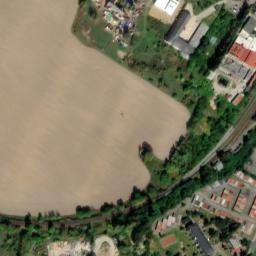 Satellite imagery of Crystalex [Nový Bor] factory chimney, CZ