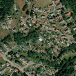 Satellite imagery of [Desná I] church t., CZ