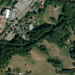 Satellite imagery of [Desná I] church t., CZ