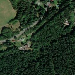 Satellite imagery of [Kořenov-Polubný] former textil factory chimney, CZ