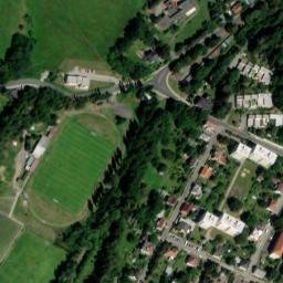 Satellite imagery of [Nový Bor] heat plant chimney, CZ