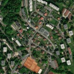 Satellite imagery of [Liberec] heat plant chimney, CZ