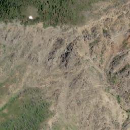 Satellite imagery of Nosebag Mountain, CA