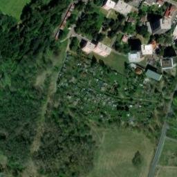 Satellite imagery of [Nový Bor] heat plant chimney, CZ