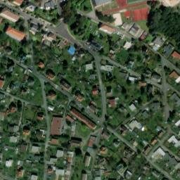 Satellite imagery of [Nový Bor] heat plant chimney, CZ