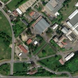 Satellite imagery of [Liberec-Vratislavice] brewery chimney, CZ