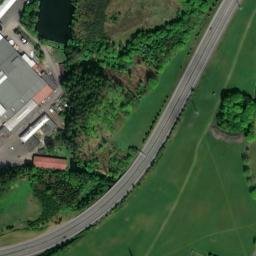 Satellite imagery of [Liberec-Vratislavice] brewery chimney, CZ