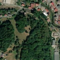 Satellite imagery of [Desná I] church t., CZ