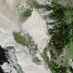 Satellite imagery of Mount Hood, CA