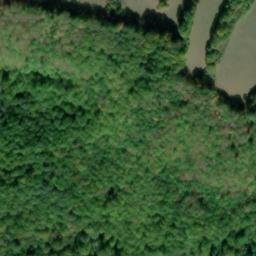 Satellite imagery of [Malá Veleň] church t., CZ