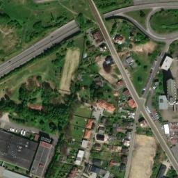 Satellite imagery of [Liberec-Vratislavice] brewery chimney, CZ