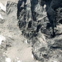 Satellite imagery of Bugaboo Spire, CA