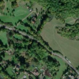 Satellite imagery of [Malá Veleň] church t., CZ