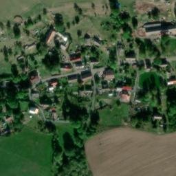 Satellite imagery of [Velká Bukovina-Malá Bukovina] church t., CZ