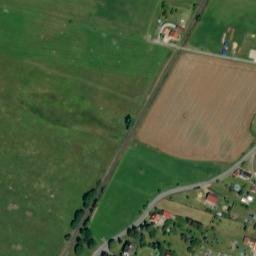 Satellite imagery of [Velký Valtinov] church sanctus t., CZ