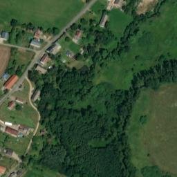 Satellite imagery of [Velký Valtinov] church sanctus t., CZ