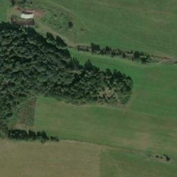 Satellite imagery of [Libouchec-Čermná] church t., CZ