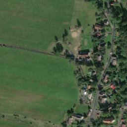 Satellite imagery of [Libouchec-Čermná] church t., CZ