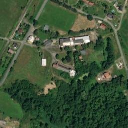 Satellite imagery of [Velký Valtinov] church sanctus t., CZ