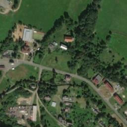 Satellite imagery of [Křižany-Žibřidice] church t., CZ