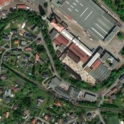 Satellite imagery of Intex [Liberec-Vratislavice] textil factory chimney, CZ