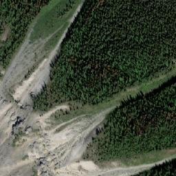 Satellite imagery of King Creek Ridge, CA