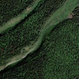 Satellite imagery of King Creek Ridge, CA